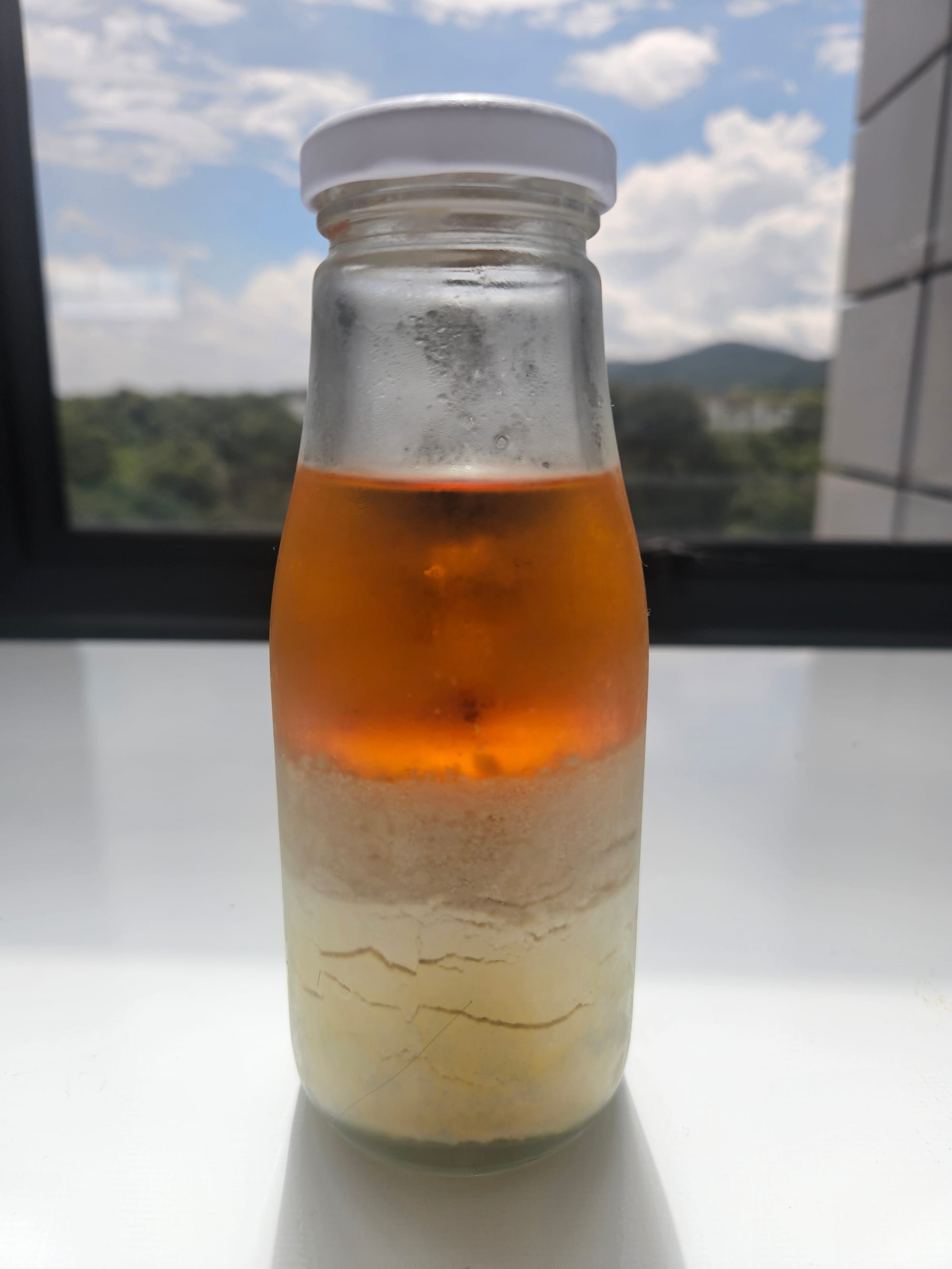 Aromatic absolute liquid after ethanol washing of a concrete